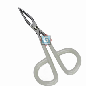 Venta al por mayor Tijeras para dar forma a las cejas Instrumentos DE BELLEZA DE ACERO INOXIDABLE Tijeras para cejas - Product Image 3