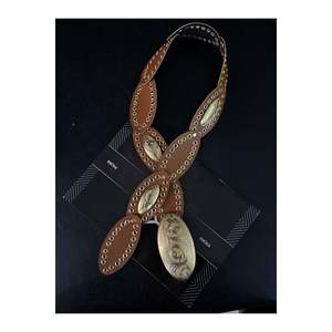 Cowgirl <b>Belt</b>, Waist <b>Belt</b>, <b>Dress</b> <b>Belt</b>, Skirt <b>Belt</b>, Trouser <b>Belt</b> - Tan-Gold - Product Image 4