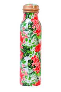 Meilleure bouteille d'eau en cuivre faite à la main de qualité supérieure personnalisée bouteille en cuivre adaptée aux voyages bouteille en cuivre décorative meilleur cadeau - Product Image 3