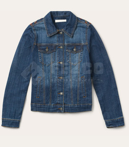 Veste en jean pour homme d'hiver, mode, extérieur, imperméable et respirante, logo frontal, haute qualité, 100% coton, personnalisable - Product Image 1