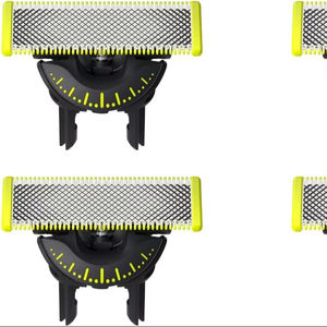 Lames de rechange Philips OneBlade 360, pour rasoir et tondeuse électriques OneBlade, lot de 4, modèle QP440/50 - Product Image 6