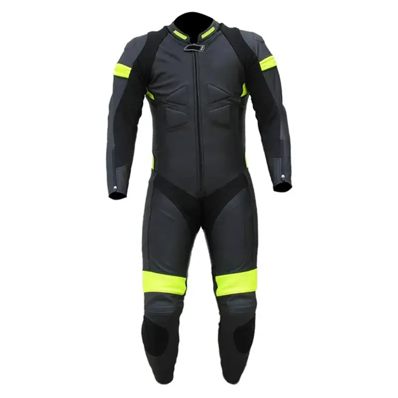 व्यावसायिक निर्माण सांस लेने योग्य त्वरित सूखी मोटरसाइकिल सूट मोटरबाइक पैंट और जैकेट मोटरसाइकिल चमड़े का सूट