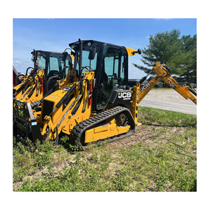 Le modèle robuste sur chenilles JCB 1CXT s'attaque facilement aux terrains accidentés et maintient la stabilité à pleine charge - Product Image 1