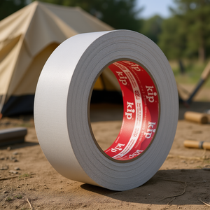 Cinta de Tela Gris Claro Extra 328, 25 m de Longitud, 24 mm de Ancho, 1 Rollo KIP para Lona - Product Image 3