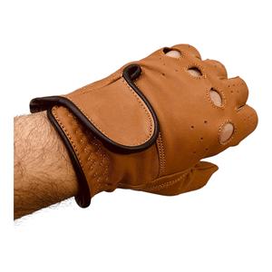 Geoffrey Prima Guantes de golf 100% Cuero de vaca Prime Quality Pro Golfers' Choice Color tostado - Product Image 4