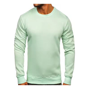 Sweat-shirt classique pour hommes 100% coton doux et durable brodé coupe décontractée pour le travail sportif ou un usage quotidien - Product Image 1