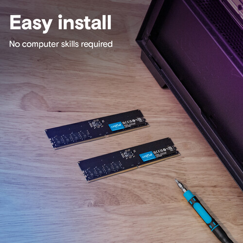ddr5 pc ram crucial 16gb 5600mhz