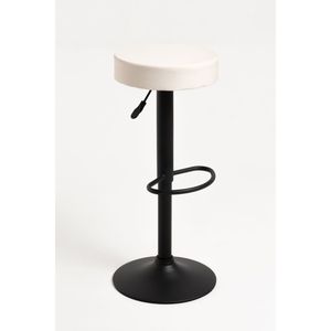 Tabouret de bar Mura noir élégant et confortable - Product Image 1
