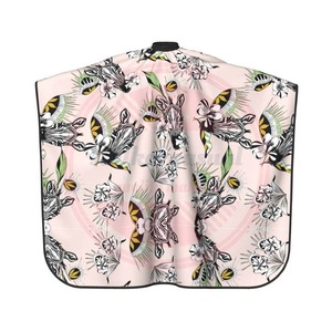 ขายส่งโลโก้ที่กําหนดเองกันน้ําตัดผมเสื้อคลุมตัดผม / ขนาดที่กําหนดเองเสื้อคลุมตัดผม Unisex สําหรับขาย - Product Image 6