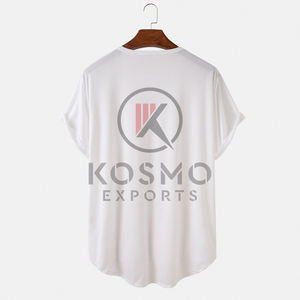 เสื้อยืดผ้าฝ้าย100% ผู้ชายสีสะท้อนแสงดีไซน์ใหม่สั่งแบบเรียบ - Product Image 3