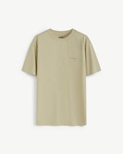 เสื้อยืดผู้ชายผ้าฝ้าย 100% แขนสั้น ปักลาย เป็นมิตรกับสิ่งแวดล้อม ป้องกันรอยยับ ระบายอากาศได้ดี ทรงพอดีตัว โดย Routine Vietnam - Product Image 4