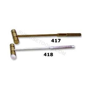 Martillo Latón Y Fibra Con Mango De Acero Proveedor De Herramientas De Joyería - Product Image 2