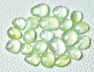 Piedra de Prehnita de piedras preciosas sueltas naturales de alta calidad para la fabricación de joyas, piedra Natural, precio de fábrica al por mayor, mezcla de tamaño y forma - Product Image 6