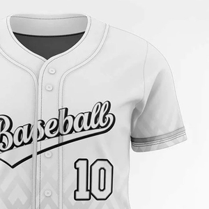 Custom Baseball Jersey Stitched/Printed Personalized Button <b>Down</b> Shirts Sports Uniform for Men Women Youth Customize Jersey - Product Image 6