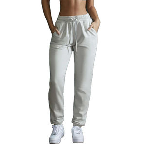 Femmes nouveau Style décontracté survêtement pantalon dames pantalons de survêtement en toile tissu motif empilé pantalon de survêtement vêtements de sport séchage rapide - Product Image 1
