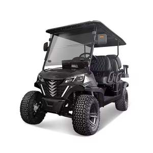 FIRST CLASS 100% Voiturette de golf tout-terrain électrique 6 places équipée d'un panneau solaire - Product Image 2