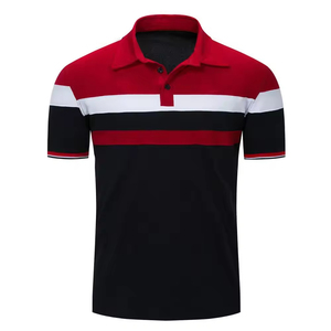 Polo personalizado de fábrica con estampado deportivo de Golf para hombre con logotipo bordado, Polo de algodón para hombre, elegante fabricación OEM - Product Image 2