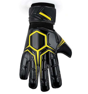 Gants de sport en cuir respirant de qualité professionnelle en gros pour les gardiens de but de football, conception de logo personnalisée - Product Image 6