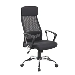 Partner 2023 New MESH OFFICE CHAIR with PP and chrome armrest and nylon castors YOXALL