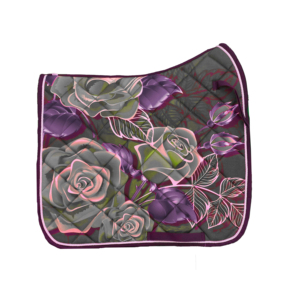 Haute qualité personnalisé vente chaude fané mode Style cheval tapis de selle classique cheval tapis de selle ensemble - Product Image 5