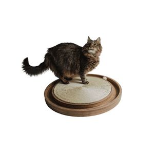 ที่เกาไม้รูปทรงกลมพร้อมลูกบอลขนาดเล็กของเล่นสัตว์เลี้ยงสำหรับแมวและสุนัขจากเวียดนามอุปกรณ์เสริมสุดคุ้ม - Product Image 6