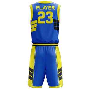 Fábrica de uniformes de baloncesto oem odm tela de poliéster secado rápido cómodo flexible adecuado para la escuela o el entrenamiento del Club - Product Image 3