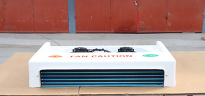 Venta caliente Unidades refrigeradas en espera montadas en la nariz DC12V 24V Unidades de refrigeración de <span class=keywords><strong>transporte</strong></span> de camiones - Product Image 3