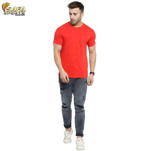 Venta caliente 100% camisetas de algodón para hombres Venta al por mayor 300Gsm Heavyweight Plus Size Plain Tallas grandes camisetas para hombres - Product Image 5