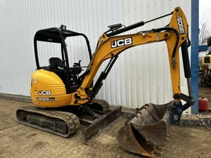 Mini-excavatrice hydraulique JCB 8025 ZTS Canopy de 2,7 tonnes, neuve et d'occasion, avec 3 godets et bras à rotation zéro, à vendre - Product Image 5