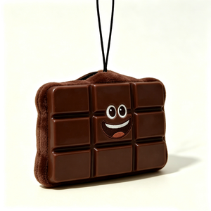 Customized <b>Chocolate</b> <b>Bar</b> Plush Pouch ,<b>Chocolate</b> Shaped Plush Coin Purse, Food Themed Plush Zipper Bag - Product Image 5