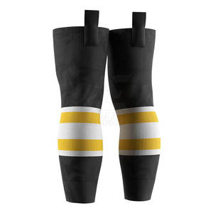 Trendy Designed Ice Hockey Sublimation <b>Socks</b> For Adults with Team Name <b>Polyester</b> Material Ice Hockey <b>Socks</b> - Product Image 3