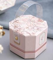 Boîte cadeau de luxe haut de gamme en papier couleur personnalisée avec pelliculage mat, ODM OEM, emballage rigide en feuille d'or pour bagues, colliers et éponges