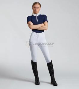 Pantalons d'équitation pour femmes respirants et confortables, coupe ajustée, tissu léger et durable, élégants, pantalons d'équitation de plein air - Product Image 1