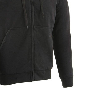 Alta calidad 6XL Oversize cremallera moto Sudadera con capucha al por mayor de marca personalizada de los hombres de invierno de moda de calle sudadera con estampado sólido - Product Image 4
