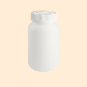 Fabricante de Vietnam con el mejor costo de aterrizaje Botella de plástico HDPE Forma redonda 250ml Embalaje personalizado a prueba de niños M0361 - Product Image 1