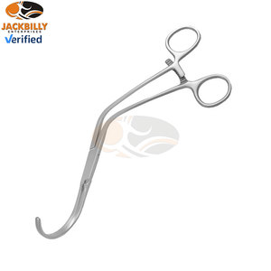 Pinzas Atrauma Cardiovasculares Weber para Aorta, Manuales, de Alta Precisión, Acero Inoxidable, Certificación CE Clase II, Quirúrgicas - Product Image 6