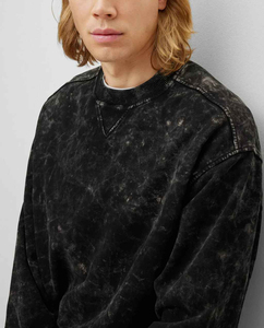 Sweat-shirts personnalisés de nouvelle conception 2025, service de sweat-shirts de qualité supérieure, sweat-shirts à col rond de haute qualité, sweat-shirts personnalisés de couleur régulière pour hommes - Product Image 5