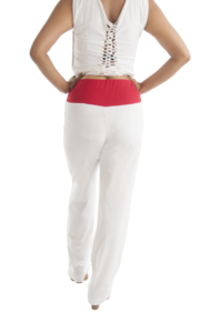 กางเกงเลกกิ้งเอวสูงสำหรับเล่นโยคะทรงตรงเข้ารูปทำจากไม้ไผ่หรือผ้าฝ้ายออร์แกนิกเป็นมิตรกับสิ่งแวดล้อม - Product Image 3