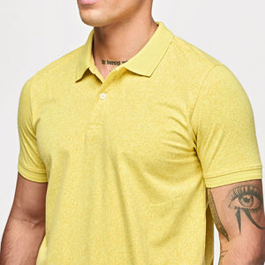 Polo original con logotipo personalizado de algodón de color sólido hecho en Pakistán, polos de algodón para hombre - Product Image 5