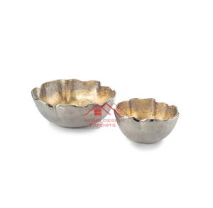 Cuenco decorativo para servidor, mesa de cena, cuenco de Metal para servir frutas a bajo precio, cuenco de Metal con diseño de fundición - Product Image 2