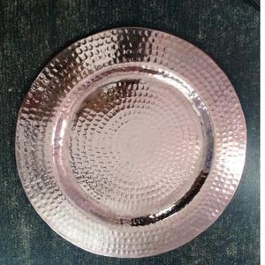 Assiette de charge décorative de table en métal de qualité durable Assiettes de service pour hôtels et restaurants - Product Image 4