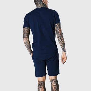 Vêtements d'été pour hommes Vêtements respirants et décontractés High Street T-shirts et shorts pour hommes Tops à manches courtes Gym Suit Oversize Ensembles pour hommes - Product Image 6