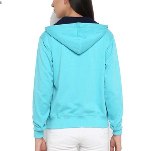 เสื้อฮู้ดแขนยาวผ้าโพลีเอสเตอร์สำหรับผู้หญิงและผู้ชาย - Product Image 4