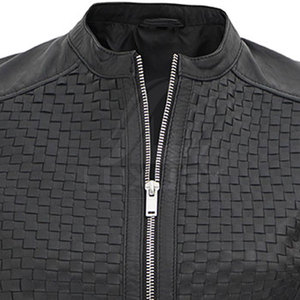 Low Price Women <b>Genuine</b> <b>Leather</b> <b>Jackets</b> Knitted Customized Colors & Sizes High Quality Eco-Friendly in Bulk Quantity - Product Image 5