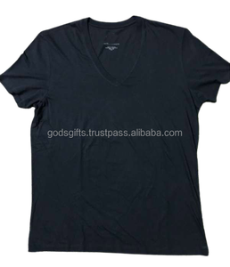 เสื้อทีเชิ้ตผู้หญิงคอวีผ้าฝ้ายออร์แกนิคพิมพ์ลายสีทำจากผ้าขนแกะทำจากอินเดีย - Product Image 6