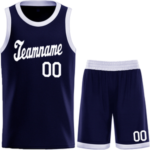 Maillot de basket-ball pour hommes et garçons court uniforme athlétique personnalisé avec nom de l'équipe et numéro respirant grande taille Option OEM - Product Image 3