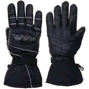 Gants en cuir de qualité supérieure Gants en cuir de moto Gants de moto de course en cuir de vachette - Product Image 1