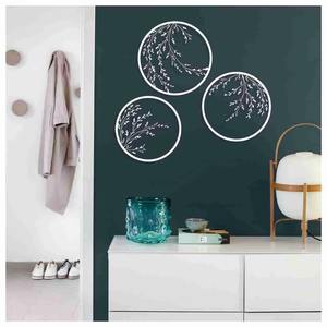 Arte de pared de oro rombo minimalista decorativo perfecto para sala de estar dormitorio pasillo o interiores modernos al por mayor de La India - Product Image 6