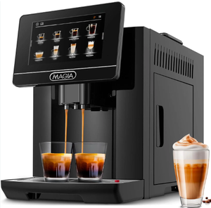 Réservoir d'eau professionnel en acier inoxydable de 1,6L Machine à café expresso entièrement automatique de haute qualité 20 Bar Touch Hotel - Product Image 5
