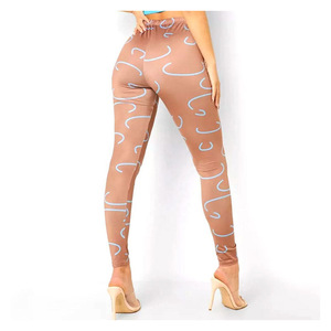 Taille haute corps façonnage Yoga Leggings pêche courbe Scrunch bout à bout sans couture Leggings grande taille collants de gymnastique pour les femmes - Product Image 5